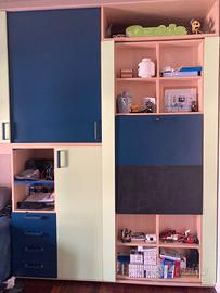 Armadio/cameretta a ponte