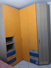 guardaroba ad angolo 