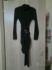 vestito nero corto taglia xs