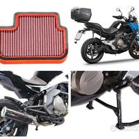Cf Moto 650 Mt accessori valigie scarico catena