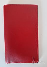 Portafoglio Ferrari  pelle rosso nuovo mai usato