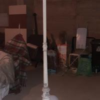 2 lampioni in ghisa a 4 bracci per esterni 