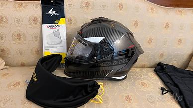 Casco Exo R1 Evo Air Final Nero Bianco - Taglia S