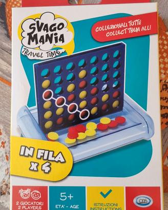 gioco da tavolo "in fila x 4"