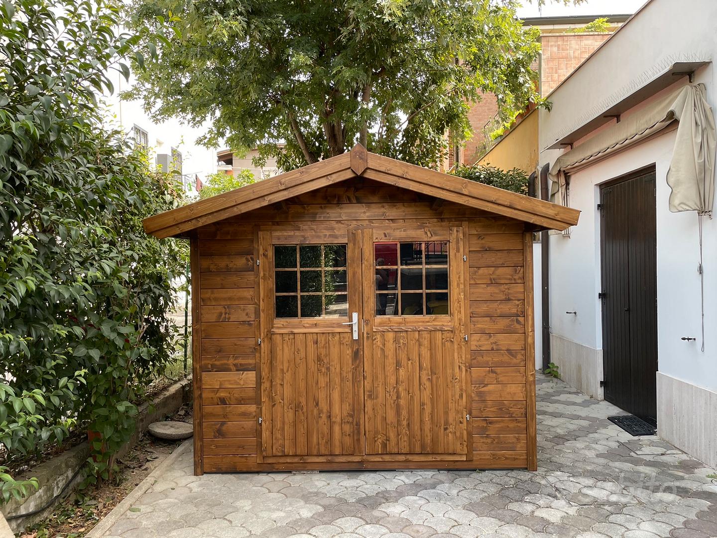 Casetta In Legno Patty Per Bambini – In Abete Spesso 16 Mm, Con Porta In Plexiglas E Finestra, Dimensioni 135x105x145 Cm - 5