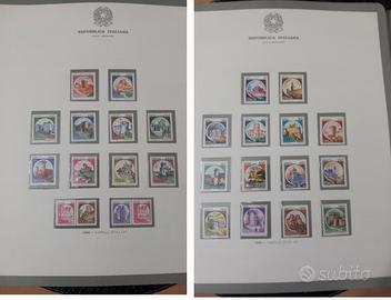 Francobolli castelli d'Italia 1980