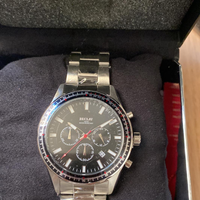 Orologio uomo quadrante nero