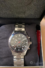 Orologio uomo quadrante nero