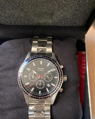 Orologio uomo quadrante nero