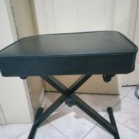 Sgabello per pianoforte RockJam