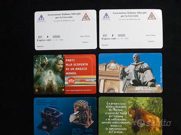 Schede telefoniche nuove. 