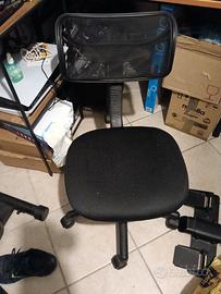 Sedia Da Ufficio con cuscino