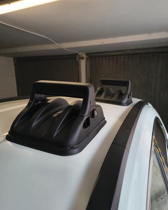 porta sci / snowboard da tetto magnetico 