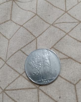 100 lire del 1958 prezzo 300