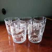 Bicchieri shabby chic 