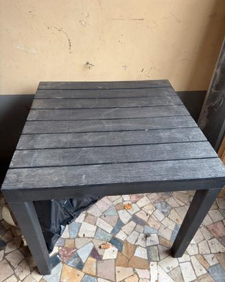 Tavolo rattan