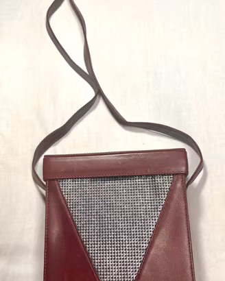 Gianni Versace Vintage Box Bag Pelle  (Anni 80/90)