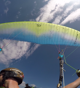 Vela Parapendio Ozone Mojo 5  - EN A - 110-130 kg