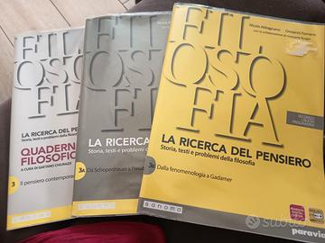 libro di testo FILOSOFIA - LICEO quinta classe