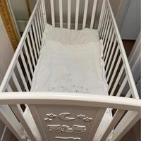 Lettino con sponde Italbaby compreso di materasso