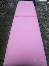 Lettino 2 zone massaggio, fisioterapia, estetista