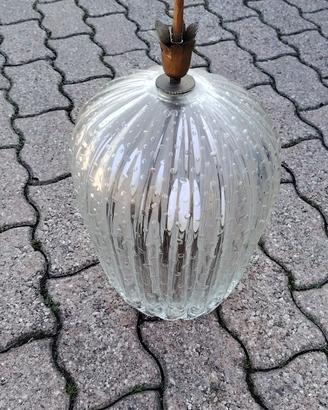 lampada a sospensione pulegoso (con bolle di aria)