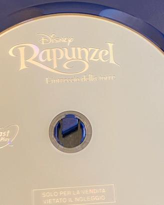 Dvd film animazione bambini Rapunzel e atri 2
