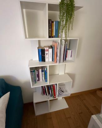 Libreria moderna bianca