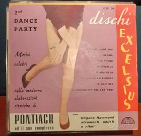 7" EP 45 GIRI - E. PONTIACK - 2ND DANCE PARTY