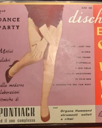 7" EP 45 GIRI - E. PONTIACK - 2ND DANCE PARTY