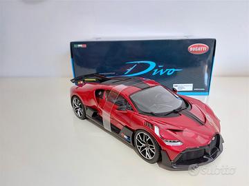 BUGATTI DIVO del 2018 Red - 1/18 Tanomodels