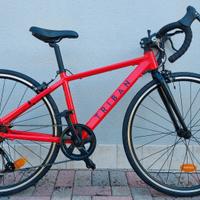 Bici da corsa junior Triban RC100 2021