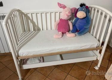 Lettino bambini legno bianco PALI