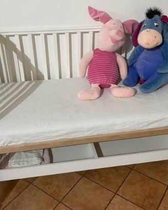 Lettino bambini legno bianco PALI