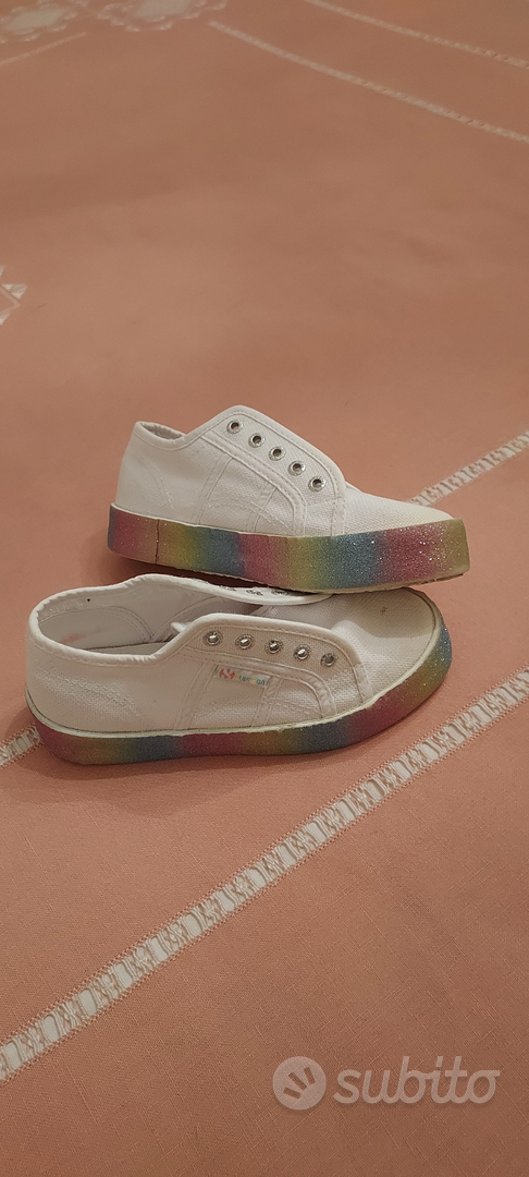 Scarpe superga bambina multicolor Abbigliamento e Accessori In