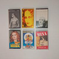 Set 7 Audiocassetta MC Mina
