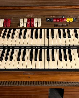 Organo a doppia tastiera anni ‘80