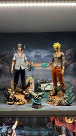 Naruto & Sasuke Action Figure in Resina