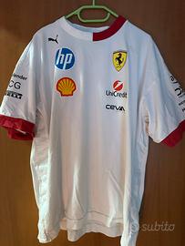 T-shirt Piloti Scuderia Ferrari 2025 taglia L