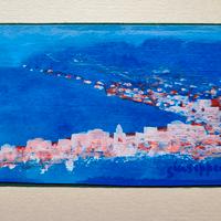 5 Dipinti Costiera Amalfitana - GIUSEPPE DI LIETO