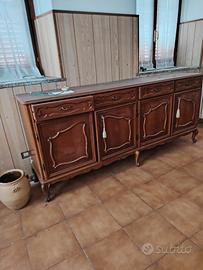  Grande Credenza / Madia Vintage in Legno 
