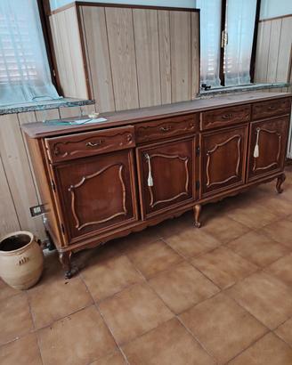  Grande Credenza / Madia Vintage in Legno 