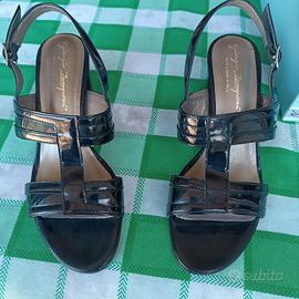 SANDALI ELEGANTE NERI N36 E MEZZO