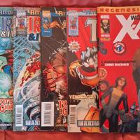 Fumetti Marvel sei numeri Thor Iron Man Wolverine 
