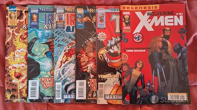 Fumetti Marvel sei numeri Thor Iron Man Wolverine 