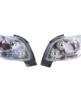 FANALI PEUGEOT 206 CC 98-09 FONDO CROMATO