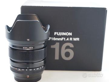 FUJIFILM XF 16MM F 1.4 R WR