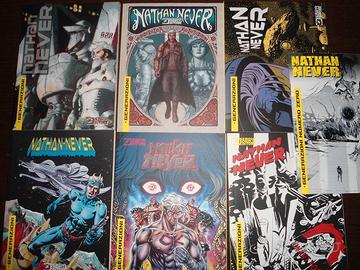 FUMETTI NATHAN NEVER MINISERIE COMPLETE