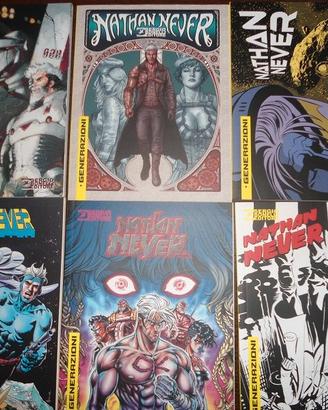 FUMETTI NATHAN NEVER MINISERIE COMPLETE