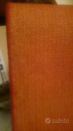 tappeto a pelo corto color ruggine mt.3x2